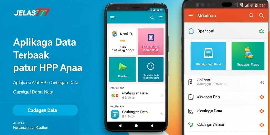 Antarmuka JELAS777 untuk cadangan data yang intuitif