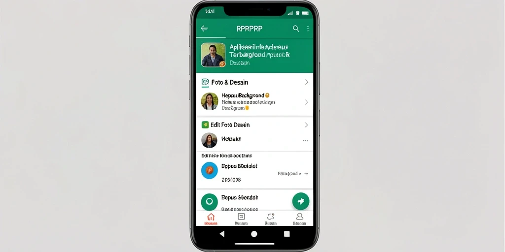 Antarmuka RPRPRP menampilkan proses sederhana untuk menghapus background gambar.